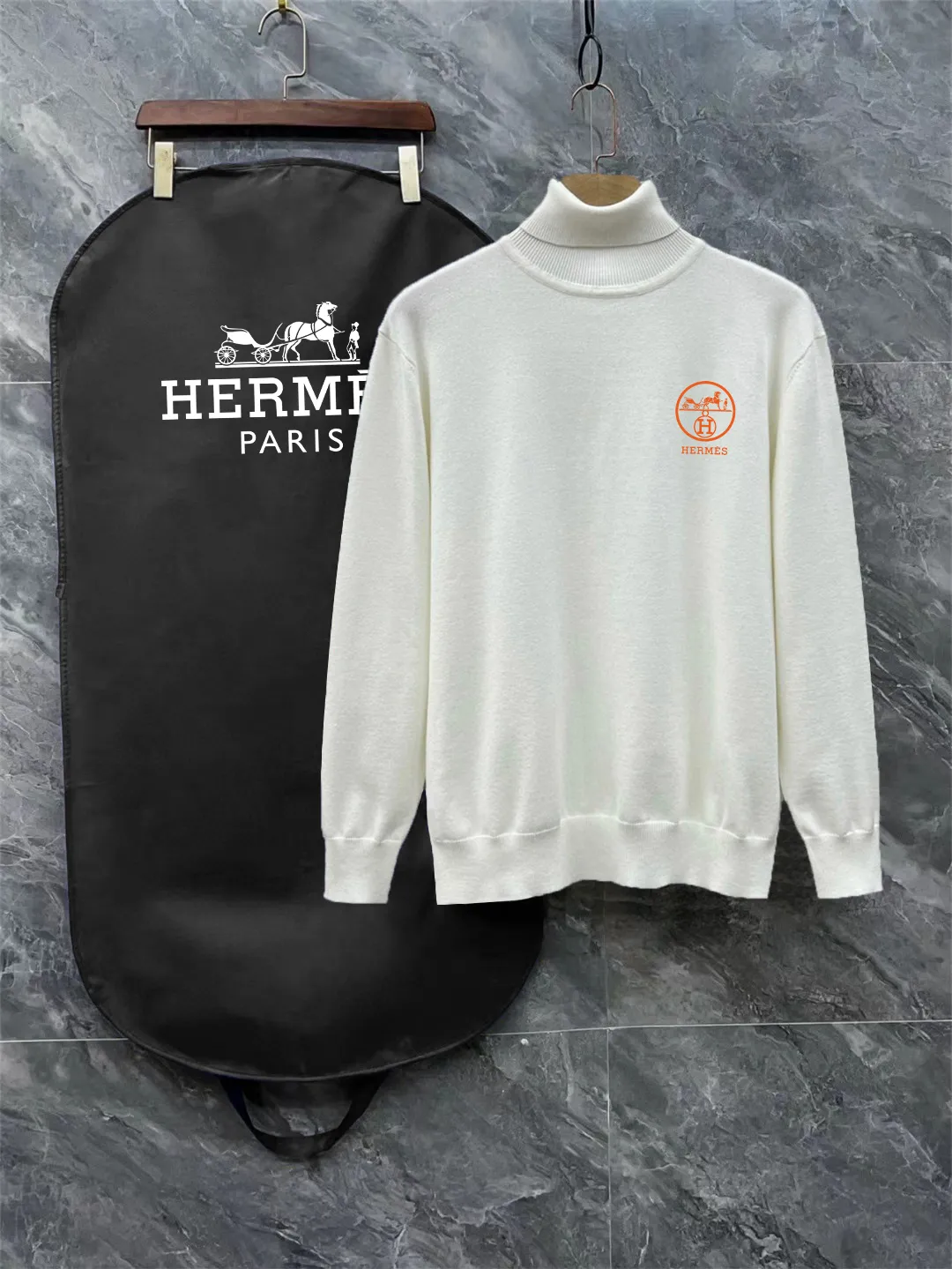Hermes 3 Same Style Premium Series Premium Factory Quality 、 、 ： Black White Sizes：M L XL 2XL 3XL